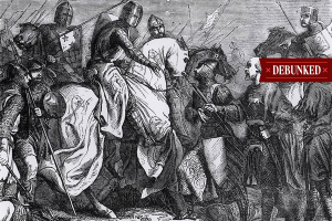 Henry III at the Battle of Lewes