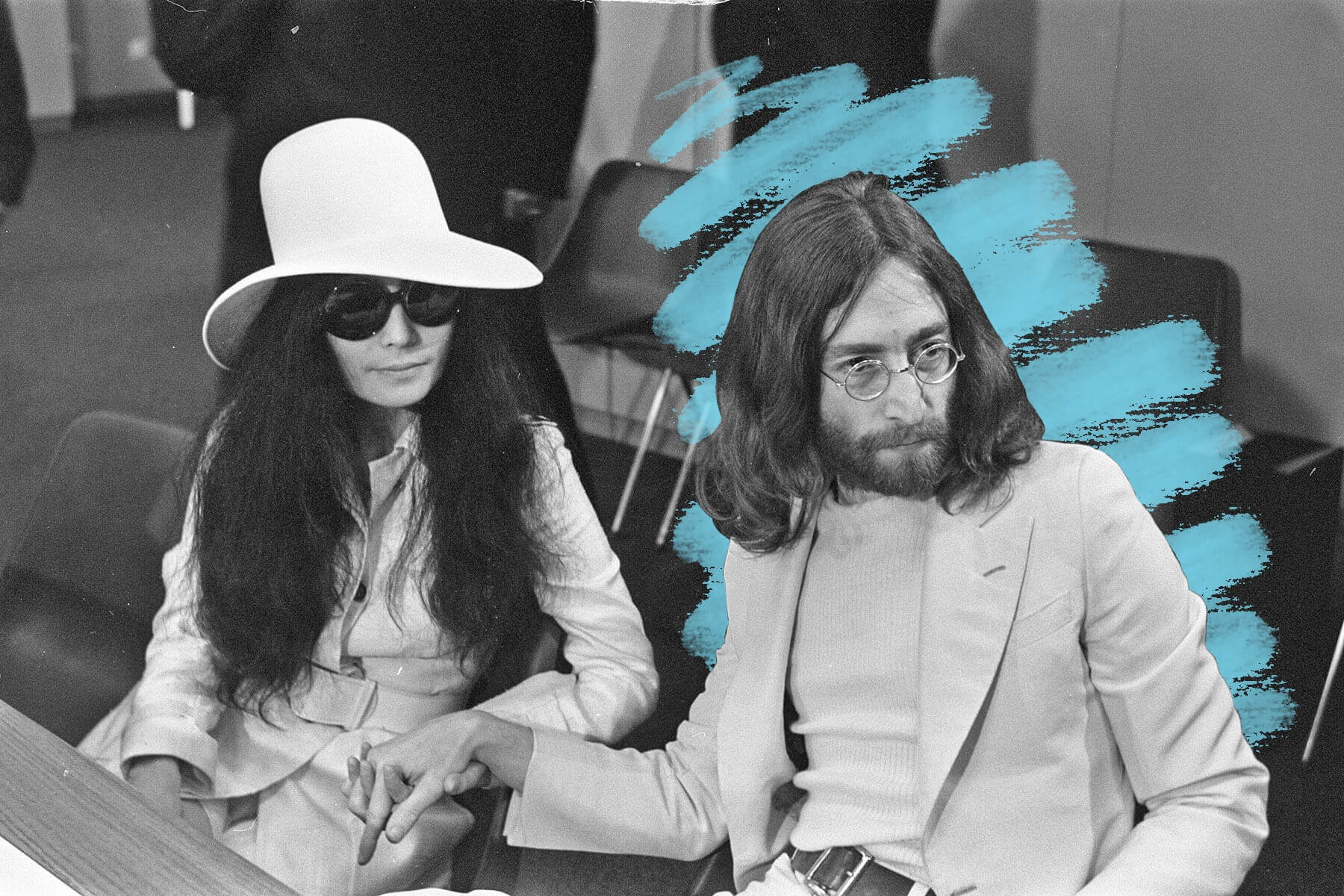 John Lennon and Yoko Ono