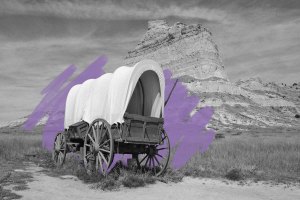 Oregon Trail Wagon