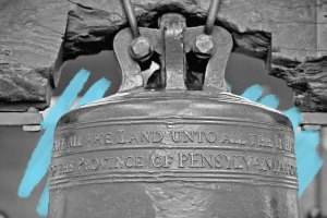 Liberty bell up close