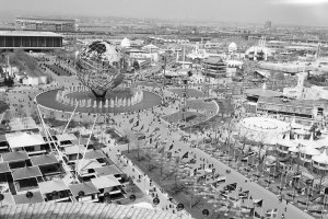 1964 world's fair view