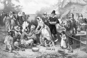 The first Thanksgiving