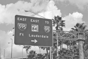 I-85 road sign