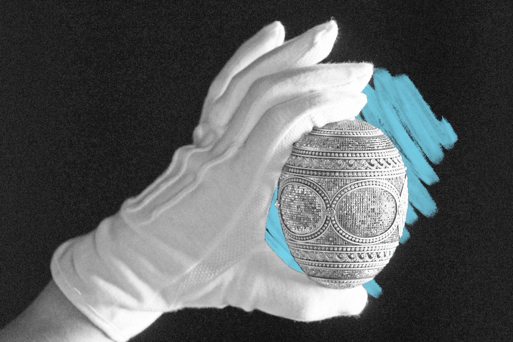 Mosaic Fabergé egg