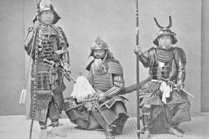 Samurai warrior armor