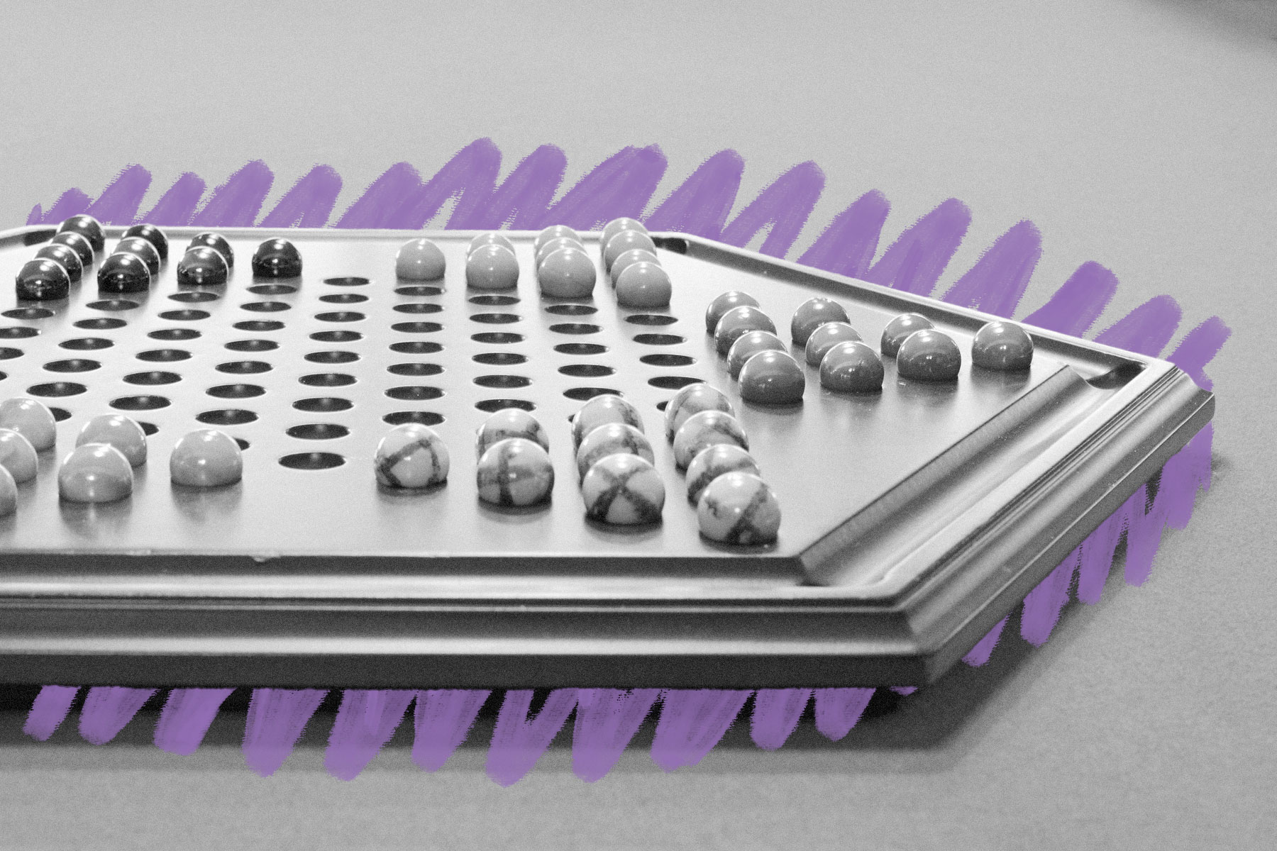 Chinese checkers board