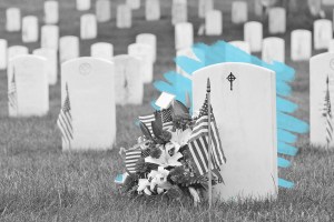 Memorial Day headstone
