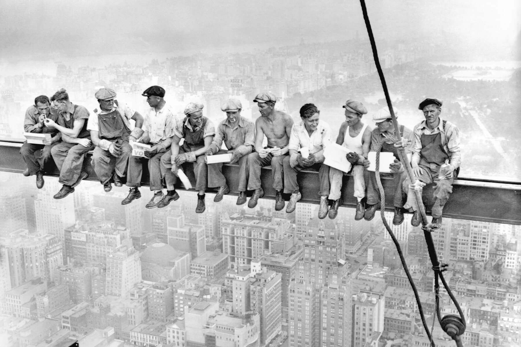 “Lunch Atop a Skyscraper,” 1932