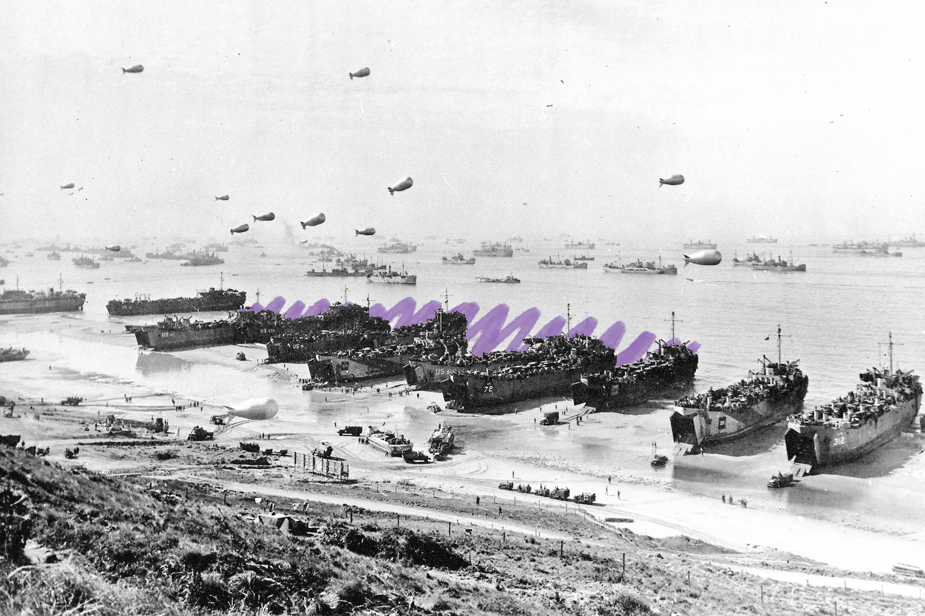 Omaha Beach, June 1944