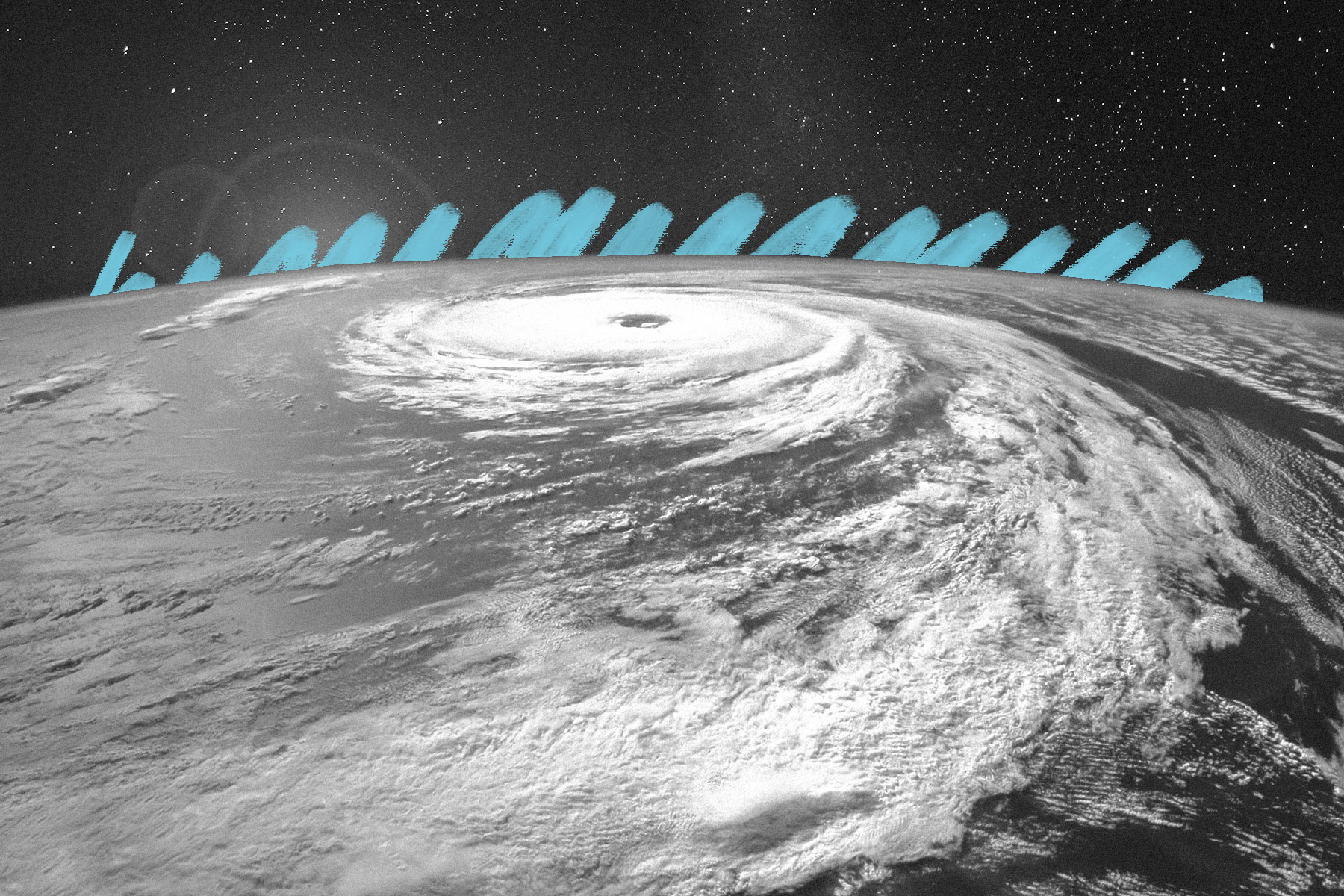 Hurricane the Atlantic