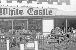 Diners at White Castle