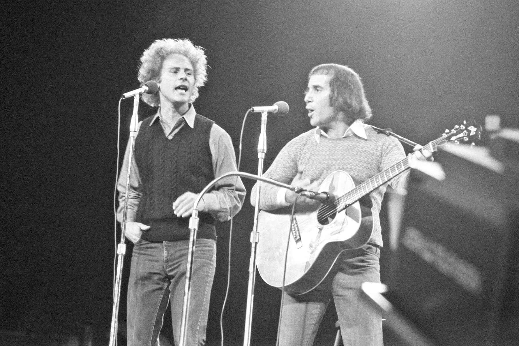 Art Garfunkel and Paul Simon