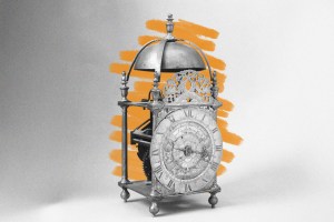 Antique clock, circa 1900