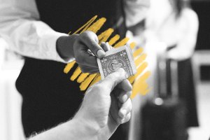 Tipping the bellboy
