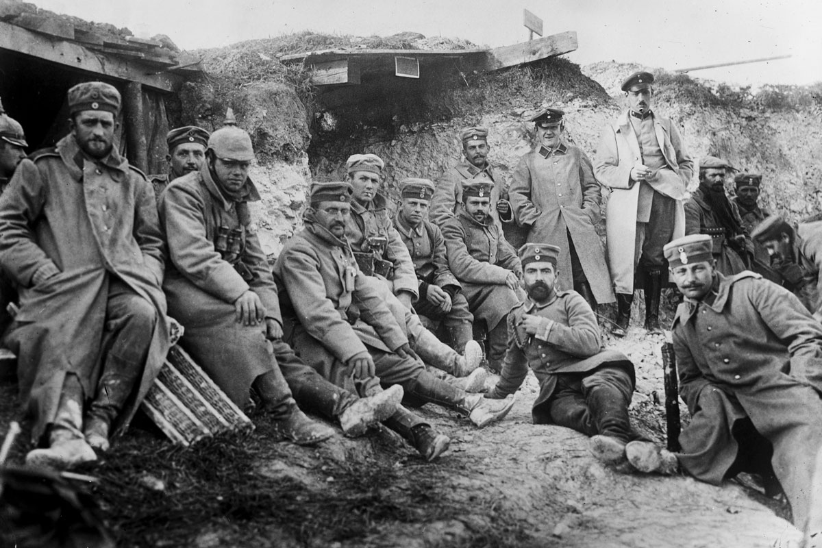 German soldiers, 1914