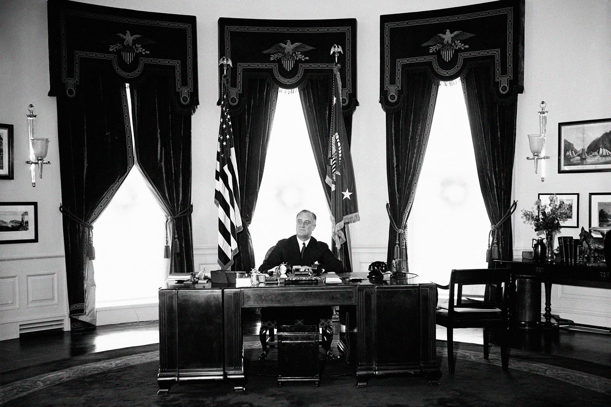 FDR in the Oval Office, 1934