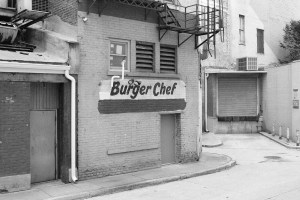 Shuttered Burger Chef in Cincinnati