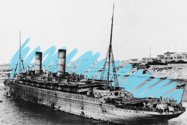 RMS Carmania, WWI